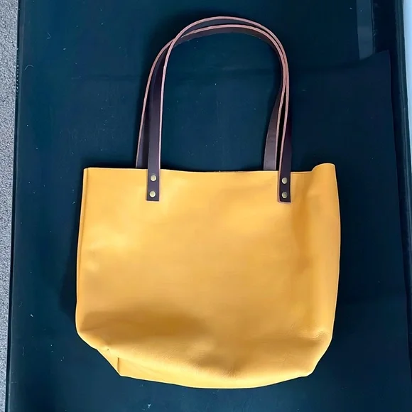 NEW Portland Leather Tote Bag Medium - Picture 3 of 9